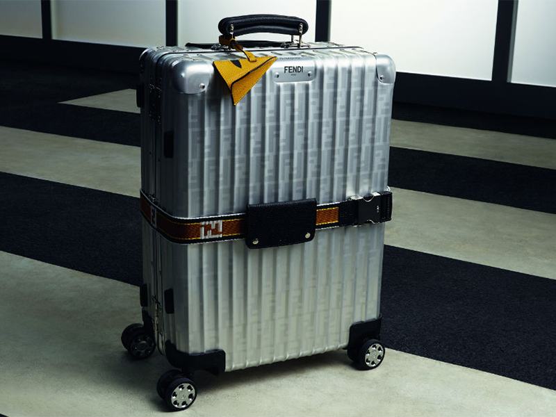 علامتاFendi  و Rimowaتطلقان حقائب سفر جديدة من الألمونيوم